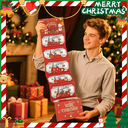 🎄Christmas Sales 49% OFF🎅💸Christmas Cash Gift Envelope– A creative way to give cash this Christmas!